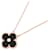 Van Cleef & Arpels Vintage Alhambra Onyx Halskette Schwarz Golden  - Ansicht 1