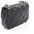 Borsa a Spalla Chanel Mini Matelassé Nero - vista 2