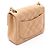Borsa a Spalla Chanel Mini Matelassé Beige - vista 2