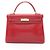 Hermès Borsa Hermes Kelly 32 Rosso