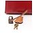 Hermès Borsa Hermes Kelly 32 Tricolor Marrone Rosso Bordò - vista 6