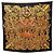 Foulard Carré 90 La Charmante aux Animaux Hermès Nero Multicolore
