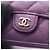 Cartera Plegable Chanel Classic Small Flap Púrpura - vista 12