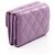 Cartera Plegable Chanel Classic Small Flap Púrpura - vista 2