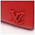 Borsa 2-Way Louis Vuitton Cluny MM Epi Coquelicot Rosso - vista 12