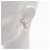 Orecchini Chanel Coco Mark Star Bianco D'oro  - vista 4