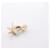 Orecchini Chanel Coco Mark Star Bianco D'oro  - vista 6