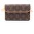 Pochette Florentine Monogram Louis Vuitton Marsupio Marrone