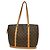 Louis Vuitton Babylone Handtasche Monogram Canvas Braun - Ansicht 2