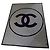 Chanel CC Logo Double-Sided Wool Blanket - Grey/Navy Dark blue