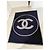 Chanel CC Logo Double-Sided Wool Blanket - Grey/Navy Dark blue - view 3