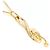 Autre Marque Collana in oro giallo 18K con diamante D'oro - vista 2