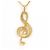 Autre Marque Collana in oro giallo 18K con diamante D'oro - vista 3