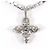 Autre Marque Elegante collana in platino e oro bianco D'oro - vista 3