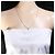 Autre Marque Elegante collana in platino e oro bianco D'oro - vista 6