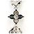 Autre Marque Collana in platino con diamante marrone - vista 4