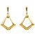 Autre Marque Orecchini pendenti in oro giallo 18K con diamanti D'oro