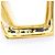 Autre Marque Orecchini pendenti in oro giallo 18K con diamanti D'oro - vista 4