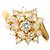Autre Marque 18K Gelbgold Diamantring Golden