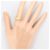 Autre Marque 18K Gelbgold-Ring mit Diamant Golden - Ansicht 7
