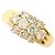 Autre Marque 18K Gelbgold-Ring mit Diamant Golden