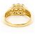 Autre Marque 18K Gelbgold-Ring mit Diamant Golden - Ansicht 4
