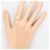 Autre Marque 18K Gelbgold-Ring mit Diamant Golden - Ansicht 7