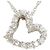 Autre Marque Platinhalskette mit Diamant