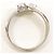 Autre Marque PT900 Platinring mit Diamant - Ansicht 3