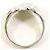 Autre Marque Anillo de banda de platino con diamante - vista 3