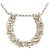 Autre Marque Collana in platino con diamante marrone