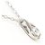 Autre Marque PT900 Platin-Halskette mit Diamant - Ansicht 2