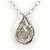 Autre Marque PT900 Platin-Halskette mit Diamant - Ansicht 3
