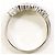 Autre Marque Platinring mit Diamant - Ansicht 3
