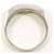 Autre Marque Platin 900 Ring mit Diamant  - Ansicht 3