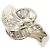 Autre Marque PT850 Platinring mit Diamant
