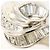Autre Marque PT850 Platinring mit Diamant - Ansicht 2