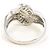 Autre Marque PT850 Platinring mit Diamant - Ansicht 4