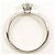 Autre Marque Platinring mit Diamant - Ansicht 3