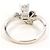 Autre Marque PT900 Platin Diamant Ring - Ansicht 4
