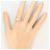 Autre Marque PT900 Platin Diamant Ring - Ansicht 7