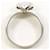 Autre Marque Platinring mit Diamant - Ansicht 3