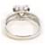 Autre Marque Platinring mit Diamant - Ansicht 4
