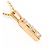 Autre Marque Collana in oro giallo 14K con diamante D'oro - vista 2