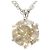 Autre Marque Collana in platino PT999 con diamante marrone