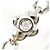 Autre Marque Bracciale con charm in oro bianco 14K con diamante D'oro - vista 2