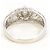 Autre Marque PT900 Platinring mit Diamant - Ansicht 4