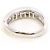 Autre Marque PT900 Platinring mit Diamant - Ansicht 4