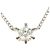 Autre Marque PT850 Platin-Halskette mit Diamant