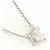 Autre Marque PT850 Platin-Halskette mit Diamant - Ansicht 2